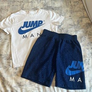 Boys Size 7 Jordan Jump Man Set